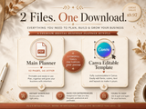 The Solo Business Launch Planner – 52-Page Printable Startup Workbook for Women Entrepreneurs