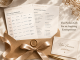 The Solo Business Launch Planner – 52-Page Printable Startup Workbook for Women Entrepreneurs