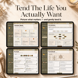The Well-Tended Life — Interactive Vision Board & Life Planner