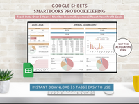 SmartBooks Pro Bookkeeping Template for Google Sheets