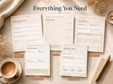 The Solo Business Launch Planner – 52-Page Printable Startup Workbook for Women Entrepreneurs