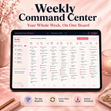 Momentum Weekly — Interactive Digital Weekly Planner & Goal Tracker