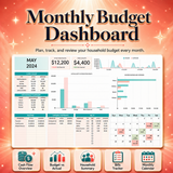Family Budget Spreadsheet