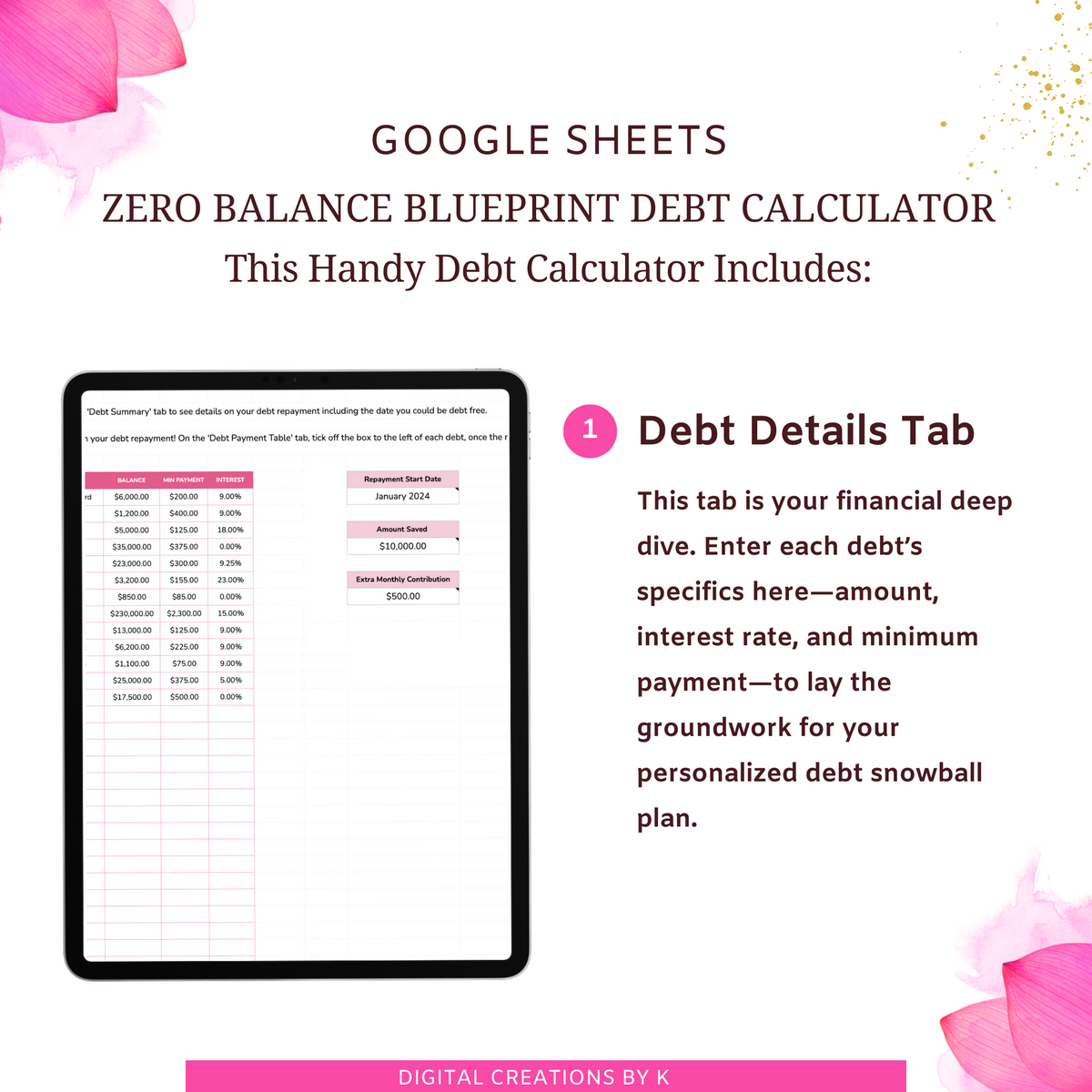 Zero Balance Example Zero Balance Blueprint
