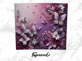Floral and butterfly pattern with "Tapened" text.