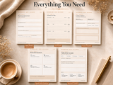 The Solo Business Launch Planner – 52-Page Printable Startup Workbook for Women Entrepreneurs
