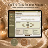 The Well-Tended Life — Interactive Vision Board & Life Planner