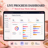 Momentum Weekly — Interactive Digital Weekly Planner & Goal Tracker