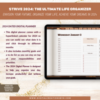 Strive 2024: The Ultimate Life Digital Planner