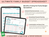 Family Budget Spreadsheet