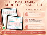 Family Budget Spreadsheet