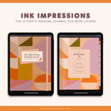 Ink Impressions Reading Journal: Your Ultimate Companion for Literary Adventures