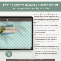 Pivot To Positive Abundance Thinking Journal