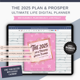 2025 Plan & Prosper Ultimate Life Digital Planner