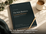 The Solo Business Launch Planner – 52-Page Printable Startup Workbook for Women Entrepreneurs