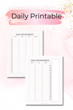 Daily Planner Printable-Digital Creations by K