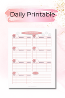 Daily Planner Printable-Digital Creations by K