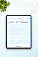 Social Media Binder