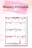 Weekly Planner Printable-Digital Creations by K