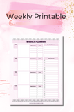 Weekly Planner Printable-Digital Creations by K