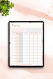 Monthly Budget Printable-Digital Creations by K